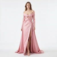 Robe de soirée de bal vintage brodée en fibre de polyester, coupe trapèze, longueur cheville, de luxe pour femmes, sur mesure, pour commandes en gros
