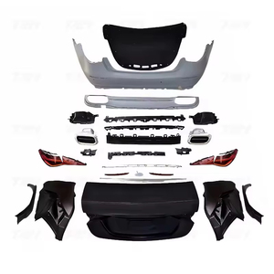 W221 2006-2013y Cambio a W223 2021y + Nuevas piezas de ajuste automático de estilo May para mercedes-benz Clase S W221 Facelift W223 Kit de carrocería - Product Image 5