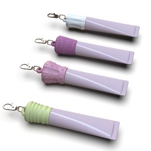 Porte-clés personnalisé pour baume à lèvres - Support promotionnel pour baume à lèvres, idéal pour les voyages, accessoires de marque avec logo - Product Image 1