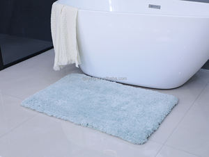 미끄럼 방지 목욕 매트 욕실 가정용 욕실 매트 슈퍼 흡수성 부드러운 우아한 깔개 - Product Image 2