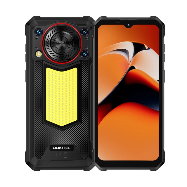 Oukitel WP53S 6.52'' FHD+ Display 4GB+128GB 11000mAh Big Battery Android 15 NFC 4G Rugged Phone