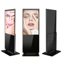Kiosque LED sur pied de 32 pouces pour intérieur, système Android/PC, écran tactile capacitif LCD, indice de protection IP65, animations graphiques pour ascenseurs