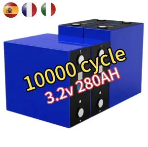 10000 Cycle Hithium 280ah LFP Lifepo4 Battery Cell Lithium DIY Solar Power Battery Prismatic Cell 280ah 3.2v Lifepo4 Battery