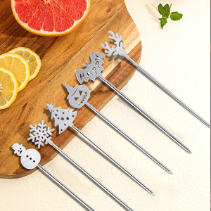 Sáng Tạo Sản Phẩm Mới Halloween Thiết Kế Mới Thanh Gậy Martini Thép Không Gỉ Cocktail Khuấy Gậy Chọn - Product Image 5