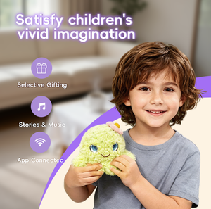 Jouets en peluche parlants pour enfants avec <span class=keywords><strong>intelligence</strong></span> <span class=keywords><strong>artificielle</strong></span> - Conversations vocales, compagnons émotionnels mignons pour poupées - Product Image 2