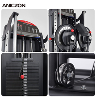 Nueva máquina de vuelo múltiple multifuncional Gym Pin Load Selection Chest Press Lateral Raise Standing