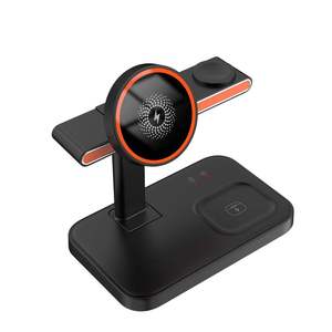 All-in-One Magnetic Wireless Charging Station | 3 Devices Simultaneously for Phone/Headphone/Watch - Product Image 2