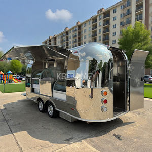 Camion de restauration rapide entièrement équipé pour café, burgers et hot-dogs – Conteneur mobile pour la vente de nourriture - Product Image 2