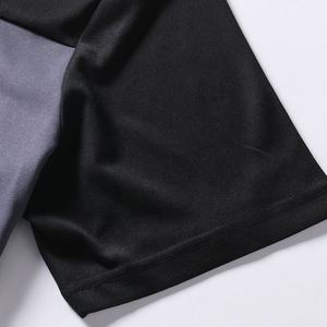 เสื้อยืดโอเวอร์ไซส์แขนสั้นสไตล์วินเทจสำหรับผู้ชาย ฤดูร้อน ผ้าโพลีเอสเตอร์ 100% พิมพ์ลายดิจิทัล ตัดต่อแบบถัก สวมใส่สบาย ปรับแต่งได้ - Product Image 5