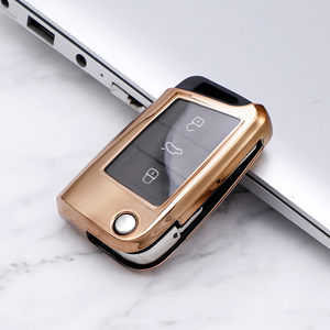 Étui à clés très vendu pour VW Golf 7 Mk7 <span class=keywords><strong>Seat</strong></span> Ibiza <span class=keywords><strong>Leon</strong></span> Fr <span class=keywords><strong>2</strong></span> Altea Aztec pour Skoda Octavia - Product Image 4