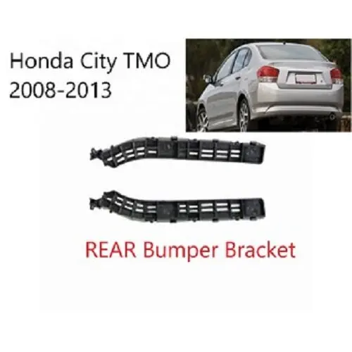 Suporte de suporte para para-choque traseiro Honda CITY TMO 2008 2009 2010 2011 2012 2013 Braçadeira de suporte/suporte de suporte