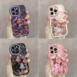 Custodia Protettiva Antiurto Creativa con Design di Lusso a <span class=keywords><strong>Capelli</strong></span> Ricci per iPhone 17 15 16 Pro Max 14 13 12 - Product Image 5