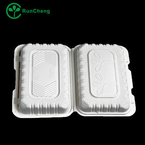 Одноразовый ланч-бокс из полипропилена, 9*6,5 дюймов, 1-2 л, для еды на вынос - Product Image 5