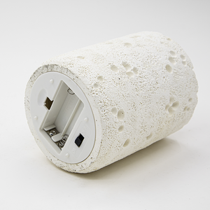 Portavelas de Concreto con Diseño de Cuenca Cilíndrica, Estilo Moderno, Vela LED para Decoración del Hogar, Gran Venta - Product Image 5