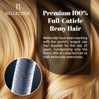 Extensions de cheveux chinois invisibles à double trame Genius Weft, sans retour, Remy Genius Weft, peuvent être coupées