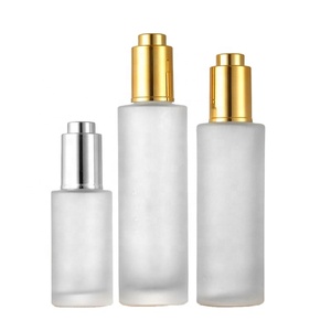 Envases Cosméticos de 10 ml, 20 ml, 30 ml, 50 ml, Envases para Aceites Esenciales, Botellas de Vidrio Esmerilado con Gotero para Aceites Esenciales - Product Image 1