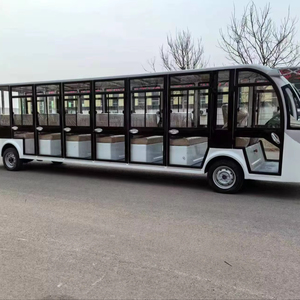 Autobús Turístico Eléctrico HuSurg con Asientos Ergonómicos, 23 Asientos, Cómodo <span class=keywords><strong>para</strong></span> Viajes en Grupo, Transporte <span class=keywords><strong>para</strong></span> Aldeas Turísticas y Zonas Recreativas - Product Image 1