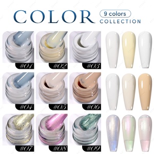JTING - Colección de Esmaltes de Gel Blanco Lechoso de Alta Calidad, 9 Colores, Veganos, Naturales, Súper Blancos, OEM - Product Image 4