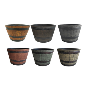 Ronbo Sunrise alta densidad barril de vino mirando textura efecto roble Kentucky nogal barril ollas - Product Image 6