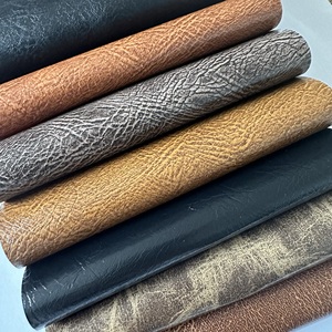 Tela de PVC Ecológica, Cuero Sintético de Dos Tonos, Cuero Artificial Sintético de Bajo Precio <span class=keywords><strong>para</strong></span> Tapicería de Sofás, <span class=keywords><strong>Muebles</strong></span> y Asientos de Coche - Product Image 2