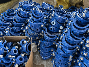 Saddles <span class=keywords><strong>de</strong></span> raccordement en fonte ductile 2024 pour tuyaux en PE et <span class=keywords><strong>PVC</strong></span>, saddles <span class=keywords><strong>de</strong></span> raccordement en fonte - Product Image 6