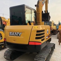 Machinerie d'excavation Sany à vendre, excavatrice d'occasion, machinerie de construction, équipement Sany60Excavator