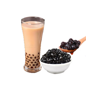 Perles de tapioca en gros pour les boutiques de bubble tea et de thé au lait, boules de tapioca moelleuses, approvisionnement en vrac en sac et en boîte - Product Image 1