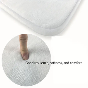 Tapis rond en mousse à poils coupés, imprimé floral moderne, personnalisé BT1028, fabricant OEM ODM, tapis doux pour salon et chambre à coucher - Product Image 5