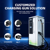HAIDIRA 40KW Dual Plug OCPP Ev Charger Station Type 1 & Type 2 GBT NACS DC Charger pour Tesla Model 3 BYD SEAGULL New Condition