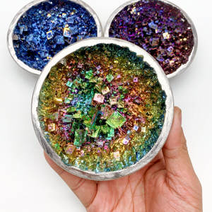 Bol en bismuth naturel de haute qualité en gros pour la décoration intérieure et le Feng Shui - Product Image 3