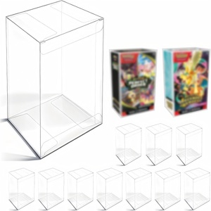 Boîtes de présentation en PET recyclables, protection transparente, épaisseur 0,6 mm, extra résistantes, avec poignée Flexiloop et fond à verrouillage automatique - Product Image 2