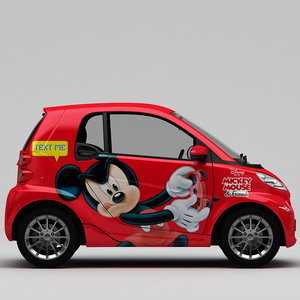 WRAPMASTER Vinilos Personalizados para Automóviles de 5*65 pies, Vinilo Decorativo para Automóviles con Diseño Personalizado de Autobús Infantil, Película Colorida para Envolver Vehículos - Product Image 6