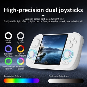 Consola de Juegos Retro Portátil ANBERNIC RG <span class=keywords><strong>Cube</strong></span> XX de 3.95 Pulgadas con Linux, Dispositivo de Juego H700 RGB - Product Image 4