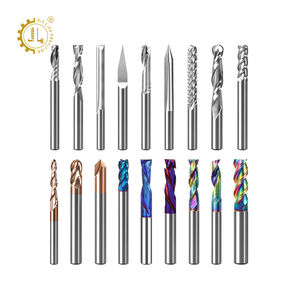 Fresa de Topo Jialing com Revestimento DLC Fresa de Canal Único 2 Cortes 6mm de Carboneto <span class=keywords><strong>Bits</strong></span> CNC Espiral de Compressão para Cima e para Baixo para Router CNC - Product Image 2