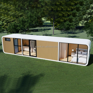 Hersteller von Apple Cabin Fertighaus-Pods, 40-Fuß-Containerhaus mit 4 Schlafzimmern, Küche und Wohnzimmer zum Verkauf - Product Image 3