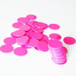 Индивидуальная дешевая промо-подарочная Подарочная Токен-монета, пластиковые дисковые токены, монеты 23 мм - Product Image 3