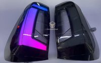 Systèmes d'éclairage pour pick-up Revo Reference Travo 2026, couvercle de lampe noir fumé, feux arrière LED RGB pour Hilux Revo 2015-2024
