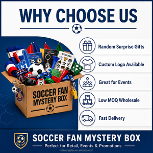 Caja Misteriosa de Accesorios para Fanáticos del <span class=keywords><strong>Fútbol</strong></span>, Regalos Aleatorios con Logotipo Personalizado para Bares, Clubes y Fiestas, para Tiendas en Línea y Eventos - Product Image 4