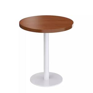 Combo de mesa-silla de madera minimalista, silla con respaldo de ratán, ideal para espacios de librería de café - Product Image 4