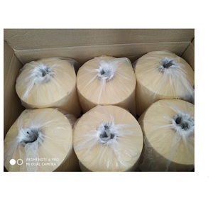 เส้นด้ายโพลีเอสเตอร์ย้อมสีแบบยาเสพติด300/96ทนทานสำหรับการถักและการทอผ้าเส้นด้ายโพลีเอสเตอร์ - Product Image 2