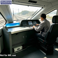 Console HMI EN50155, fabricant de stations de travail SCADA ferroviaires personnalisées