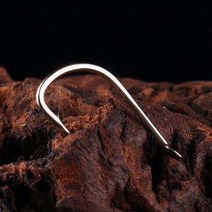 เบ็ดตกปลาคาร์พเงินและคาร์พหัวโต แบบไต้หวัน มีเงี่ยง/ไม่มีเงี่ยง ปากงอ อุปกรณ์ตกปลาในน้ำจืด - Product Image 1