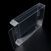 Custom Transparent PET Plastic Folding Box Clear Retail Packaging Box OEM Manufacturer for Cosmetics Toys Electronics Gifts