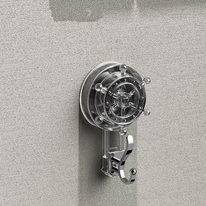 Ship Rudder Suction Cup <b>Hook</b> Without Punching Multifunctional Storage Rack Towel Rack Bathroom Storage Kitchen <b>Hook</b> - Product Image 4