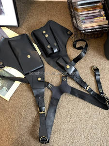 Sac de poitrine pour <span class=keywords><strong>moto</strong></span> D2039 pour hommes et femmes - Gilet de <span class=keywords><strong>moto</strong></span> et sac à dos de voyage de style messager - Product Image 4