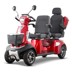 Patinete eléctrico <span class=keywords><strong>de</strong></span> 4 ruedas, patinete eléctrico con aprobación <span class=keywords><strong>de</strong></span> calle, patinete <span class=keywords><strong>de</strong></span> dos asientos Para discapacitados, scooter para discapacitados, 1, 2, 2 uds. - Product Image 1
