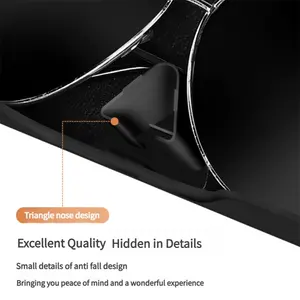 Estuche para Gafas de Sol para Visera de Coche, Modelo Y0119 TMST, Moderno, de ABS con Revestimiento <span class=keywords><strong>Flocado</strong></span>, Antiarañazos, Organizador de Almacenamiento para Gafas, para el Interior del Automóvil - Product Image 2