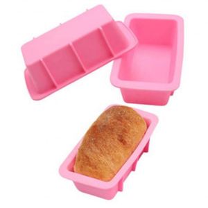 Silicone Cake Toast Loaf <b>Non</b> <b>Stick</b> <b>Baking</b> Mold <b>Tray</b> Bpa Free Food Grade Easy Release Reusable Pan for Homemade Bread - Product Image 4
