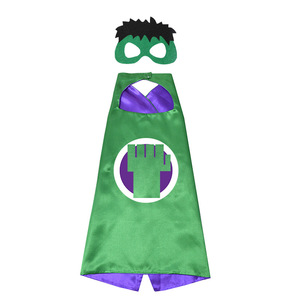 Wholesale 31 Designs Kids Halloween Pretend Party Capes <strong>Costume</strong> Superhero Captain Theme Capes Mask for Kids Cosplay Capes - Product Image 6