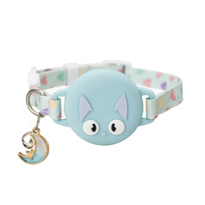 <span class=keywords><strong>Collar</strong></span> de Silicona Cómodo y Protector para Perros y Gatos con AirTag Luminoso, Diseño Sólido y Lindo, Antipérdida - Product Image 1